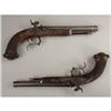 Image 3 : MATCHED PAIR OF CASED PERCUSSION DUELING PISTOLS 