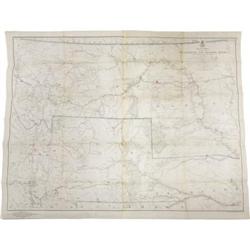 An Important Military Map of the Yellowstone and