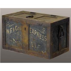 WELLS FARGO TREASURE BOX WITH EMBELLISHMENT CIRC