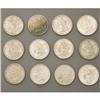 Image 1 : LOT OF (12) MORGAN SILVER DOLLARS 1879-1886 Ver