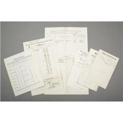 LOT OF (6) STAGECOACH WAY BILLS, MONTANA, OREGON