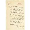 Image 1 : FREDERIC REMINGTON AUTOGRAPH LETTER CA. 1880S