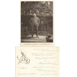INVITATION TO A FREDERIC REMINGTON ART SHOWINGRe
