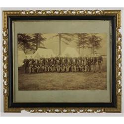 MAMMOTH SIZE PHOTOGRAPH “INDIAN WARS” SOLDIERS 1