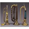 Image 2 : LOT OF THREE BUGLES.1) Early to mid-20th Century