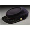 Image 3 : INDIAN WARS VINTAGE UNION CAVALRY KEPI. Blue woo