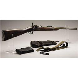 SPRINGFIELD MODEL 1873 CARBINE WITH ACCESSORIES. 