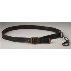 INDIAN WARS VINTAGE CAVALRY CARBINE SLING. 59” l