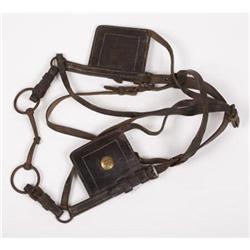 U.S. MILITARY MULE BLINDERS CIRCA 1900