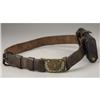 Image 1 : CIVIL WAR VINTAGE BELT AND BUCKLE WITH LATER McK