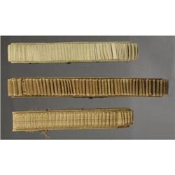 LOT OF 3 BELTS a) MODEL 1894 MILLS WEB BELT. Ho