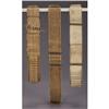 Image 4 : LOT OF 3 BELTS a) MODEL 1894 MILLS WEB BELT. Ho