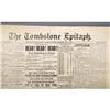 Image 4 : “THE TOMBSTONE EPITAPH” NEWSPAPER MENTIONS WYATT