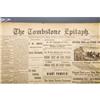 Image 2 : LOT OF (4) “THE TOMBSTONE EPITAPH” ARIZONA NEWSP