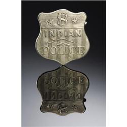 Historic and rare ca. 1885 U.S. Indian Police