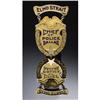Image 1 : A gold Dallas Chief of Police badge, 1921