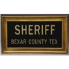 Image 1 : BEXAR COUNTY SHERIFF SIGN - SAN ANTONIO, TEXAS -