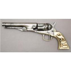 Colt Model 1862 Police Revolver With Ivory Grips 