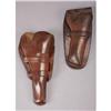 Image 1 : 2 WESTERN STYLE HOLSTERS : a) Montgomery Ward &