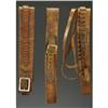 Image 2 : 3 CARTRIDGE/SPORTING BELTS: a) Embossed late 19t