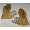 Image 2 : 2 PAIR OF VINTAGE GAUNTLETS: a) Men's pair of c