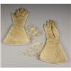 Image 3 : 2 PAIR OF VINTAGE GAUNTLETS: a) Men's pair of c
