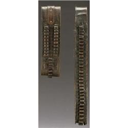 2 R.T. FRAZIER BELTS: a) Money Belt: Well mar