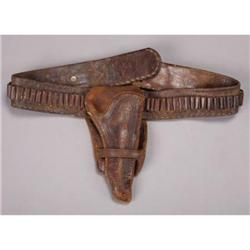 Belt and Holster RigWell-used, but soft and supp