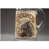 Image 2 : PATRIOTIC SALOON MUG” Label under glass display