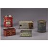 Image 2 : LOT OF VINTAGE LITHOGRAPHED TOBACCO TINS:a) “Mi