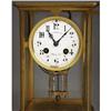 Image 2 : SMALL FOUR GLASS MANTEL CLOCK : Gilt brass case