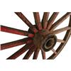 Image 2 : Red river cart wheels These could have been off