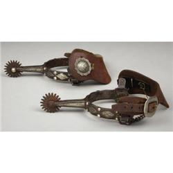 UNMARKED STRAIGHT SHANK SPURS