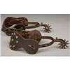 Image 4 : CLASSIC DROP SHANK COWBOY SPURS BY A. BVERMANN