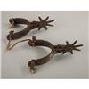 Image 3 : MEXICAN PLATED SPURS. Circa 1900. Heavy roweled
