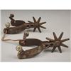 Image 4 : MEXICAN PLATED SPURS. Circa 1900. Heavy roweled
