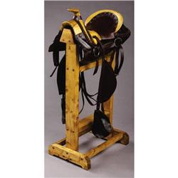 HARPHAM BROTHERS, LINCOLN NEBRASKA SADDLE: Circa