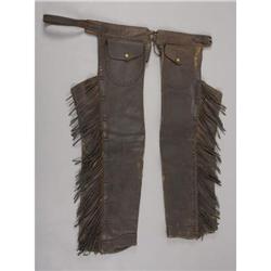 CLARK, PORTLAND OREGON SHOTGUN CHAPS circa 1890