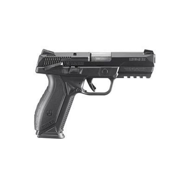 RUGER AMERICAN 9MM 4.2  17RD BLK TS