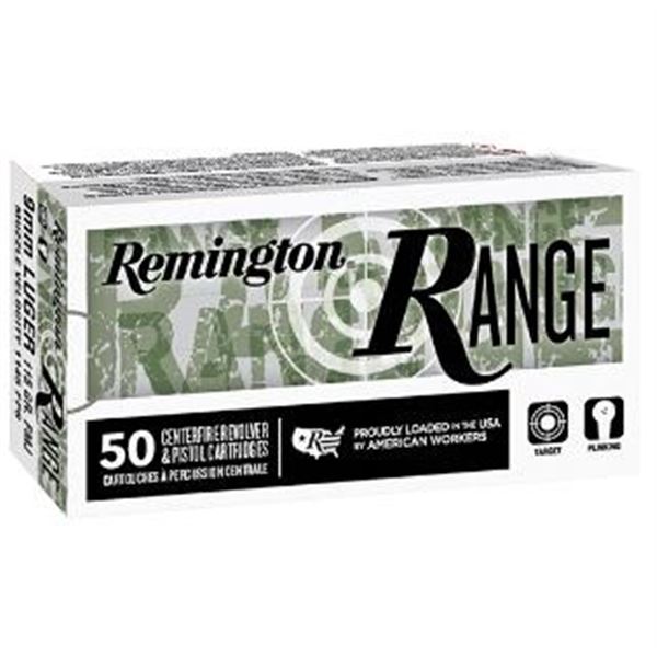 REM AMMO 9MM 115GR FMJ RANGE - 100 RDS