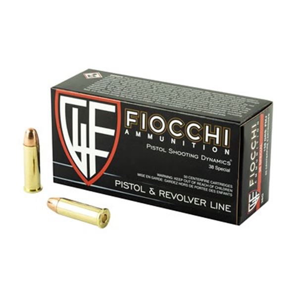 FIOCCHI 38SPL 158GR FMJ - 50 RDS