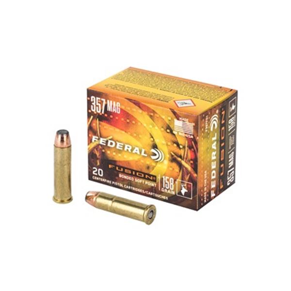 FUSION 357MAG 158GR - 20 RDS