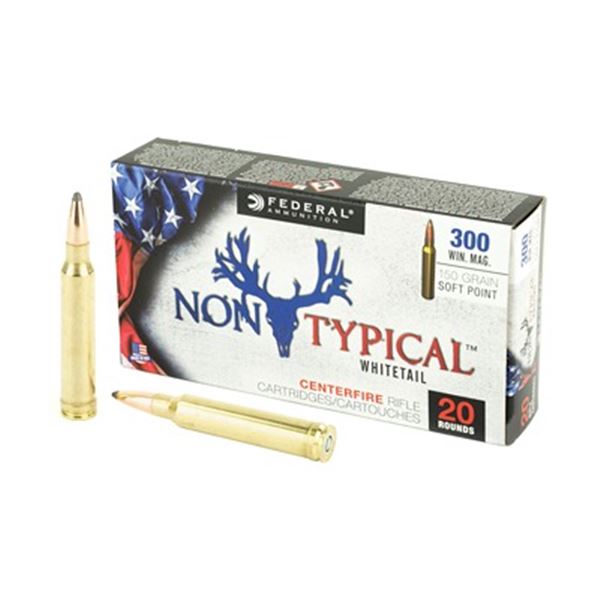 FED NON TYPICAL 300 WIN 150GR SP - 20 RDS