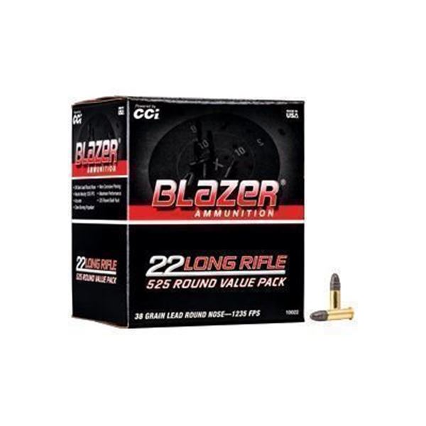 BLAZER 22LR 38GR 525CT BX - 525 Rds