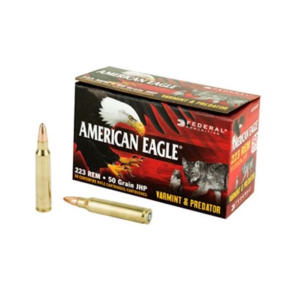 FED AM EAGLE V& P 223REM 50GR - 50 RDS