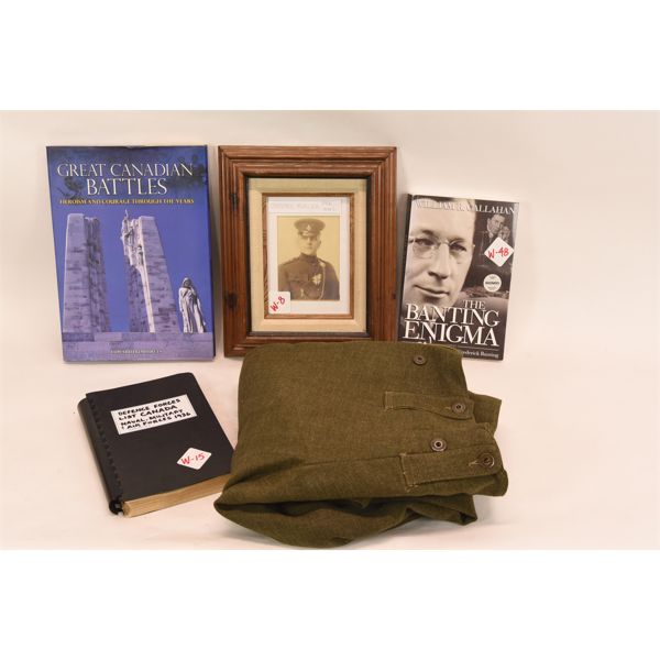 Lot Military Memorabilia