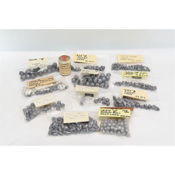 Box Lot Lead Projectiles