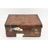 Image 1 : Leather Cartridge Case w/ Key 