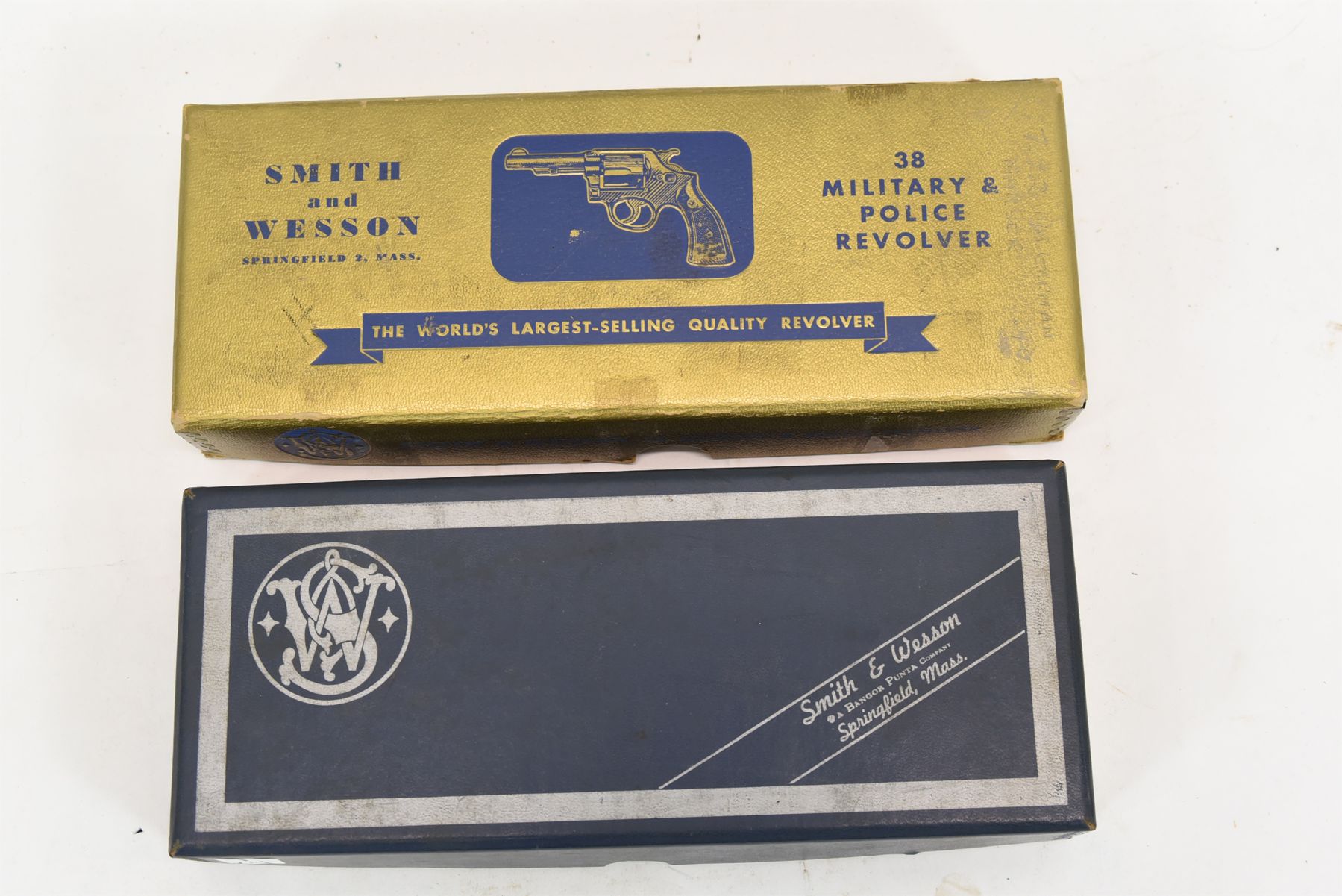Vintage Smith & Wesson Revolver Boxes