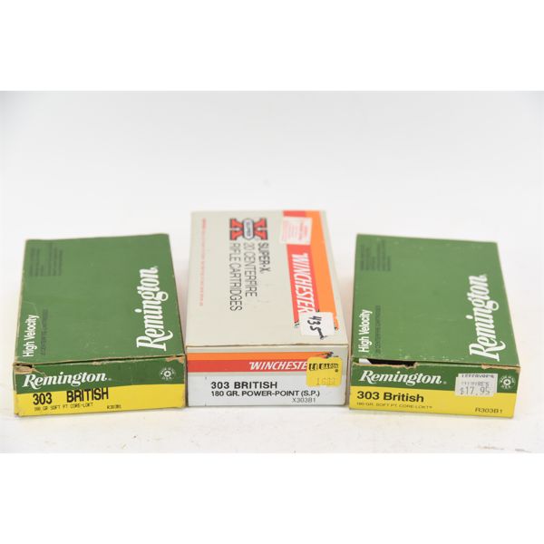 60 Rounds .303 British